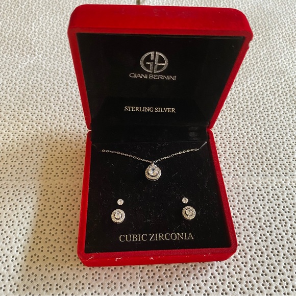 NWB GIANI BERNINI 3-Pc. Set Cubic Zirconia in Sterling Silver - Picture 2 of 7